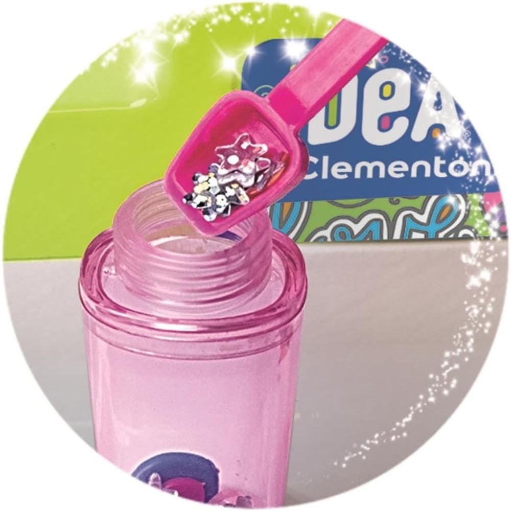 Set de joaca creativ, Clementoni, Marker cu decoratiuni