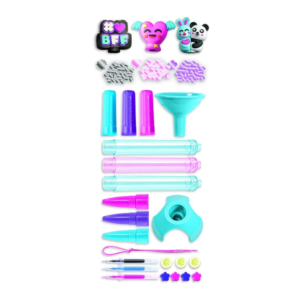 Set de creat pixuri, Clementoni, Best Friends Forever, 3 buc | Noriel
