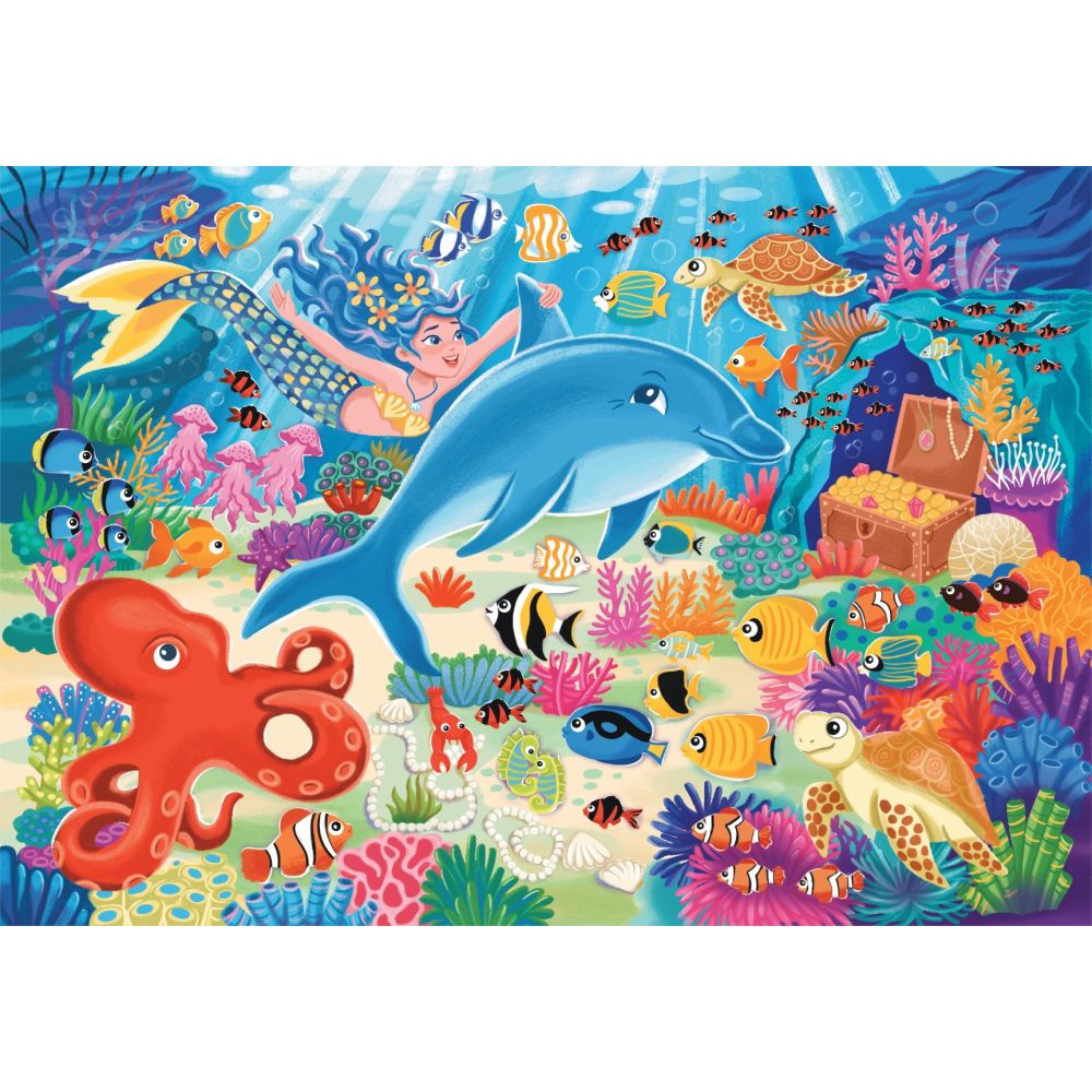 Puzzle Clementoni, Animale din ocean, 30 piese