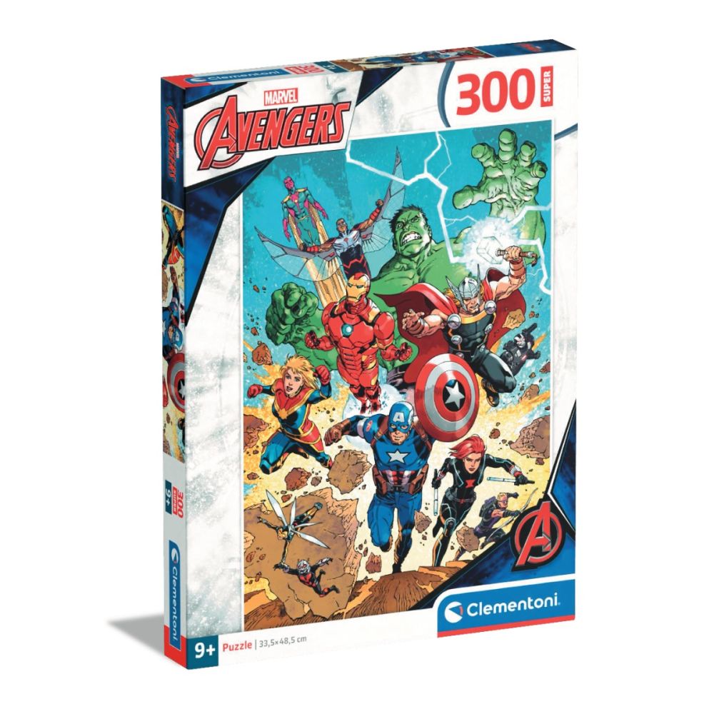 Puzzle Clementoni, Marvel Avengers, 300 piese