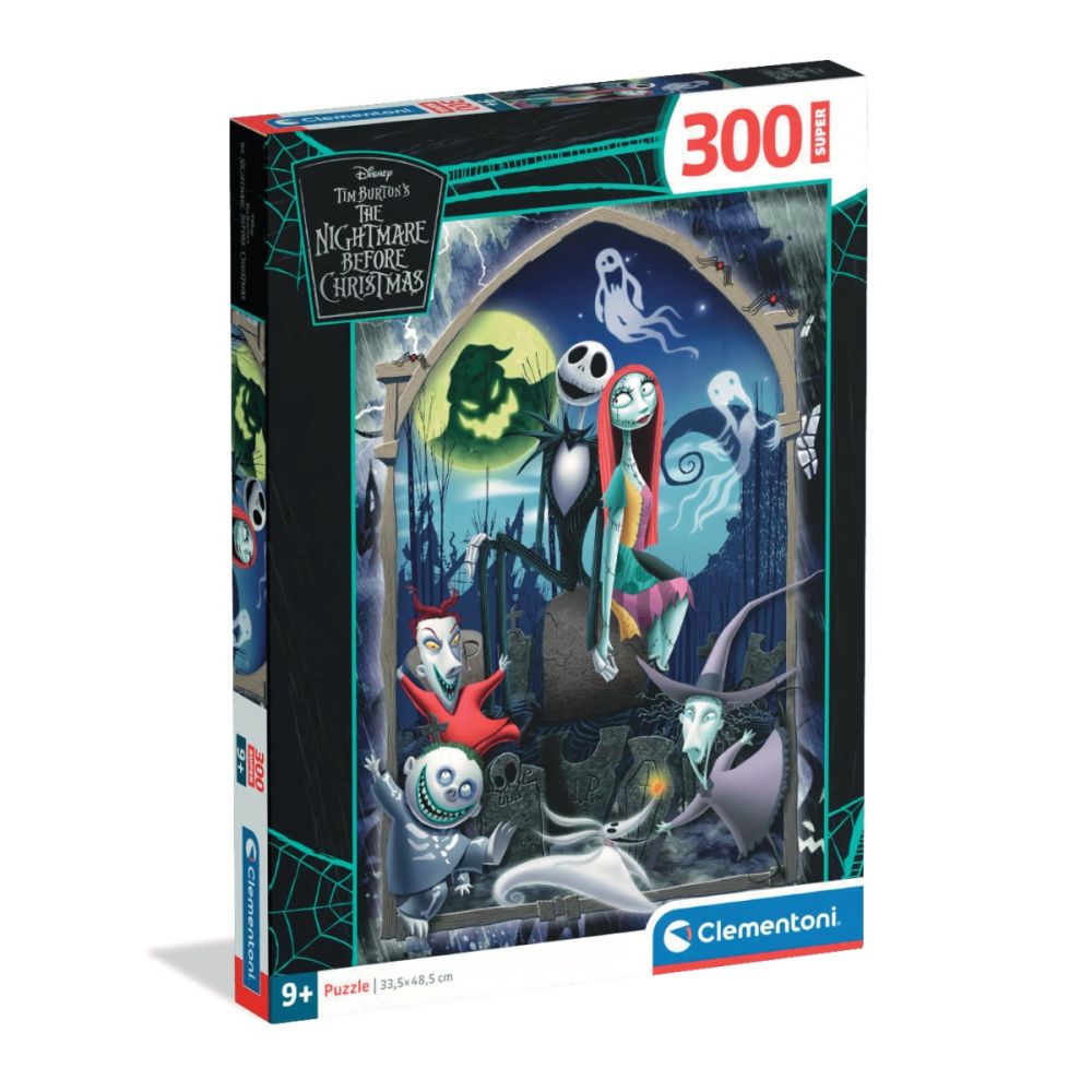 Puzzle Clementoni, The Nightmare Before Christmas, 300 piese