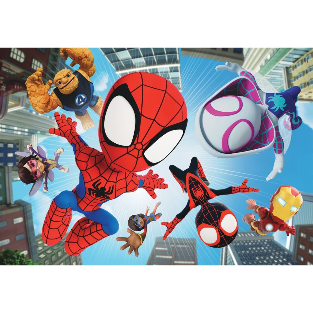 Puzzle Clementoni Maxi, Spidey and his amazing friends, 104 piese