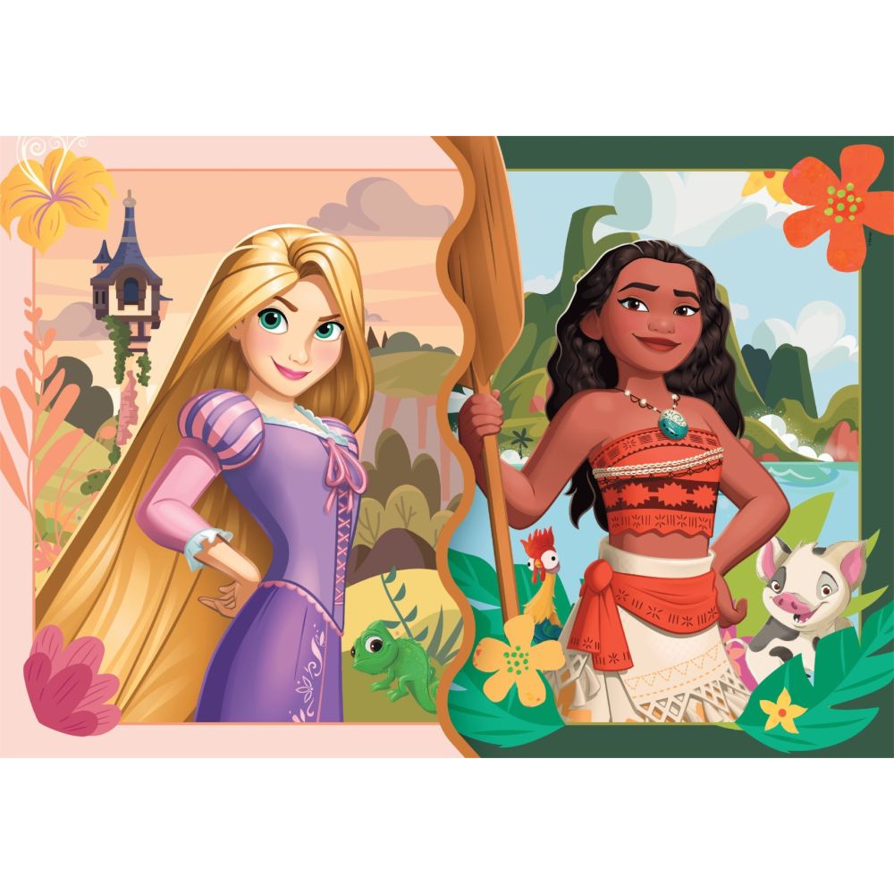 Puzzle Clementoni, Disney Princess, 2 x 20 piese