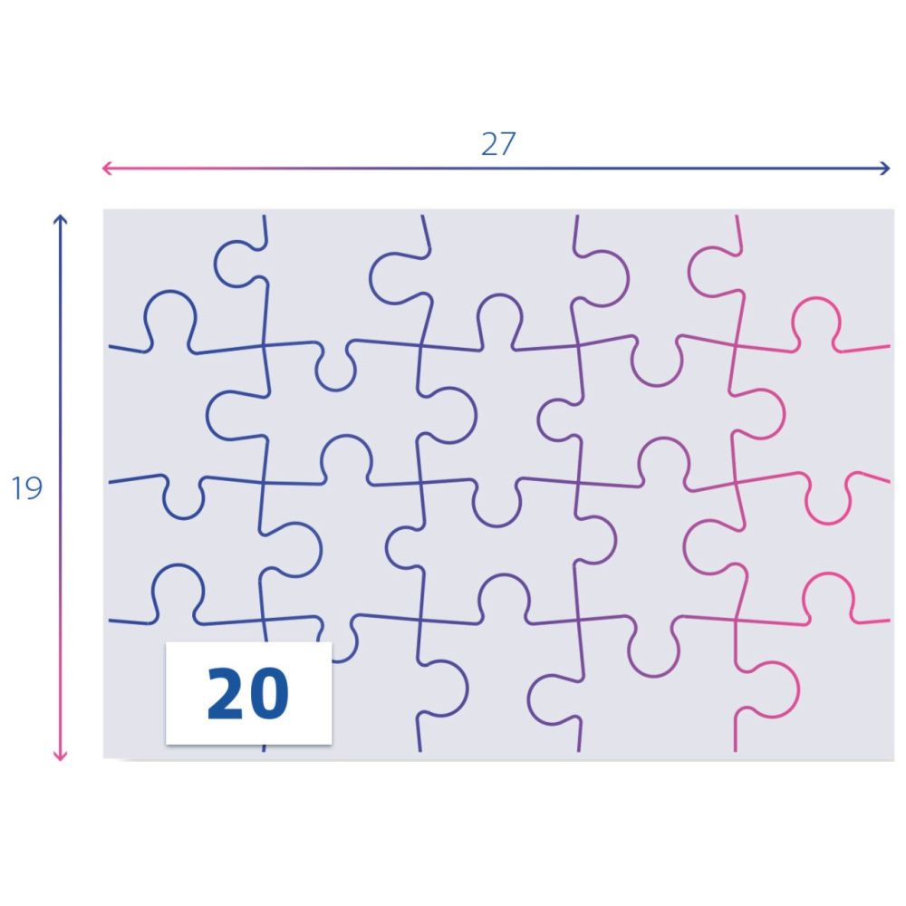 Puzzle Clementoni, Disney Princess, 2 x 20 piese