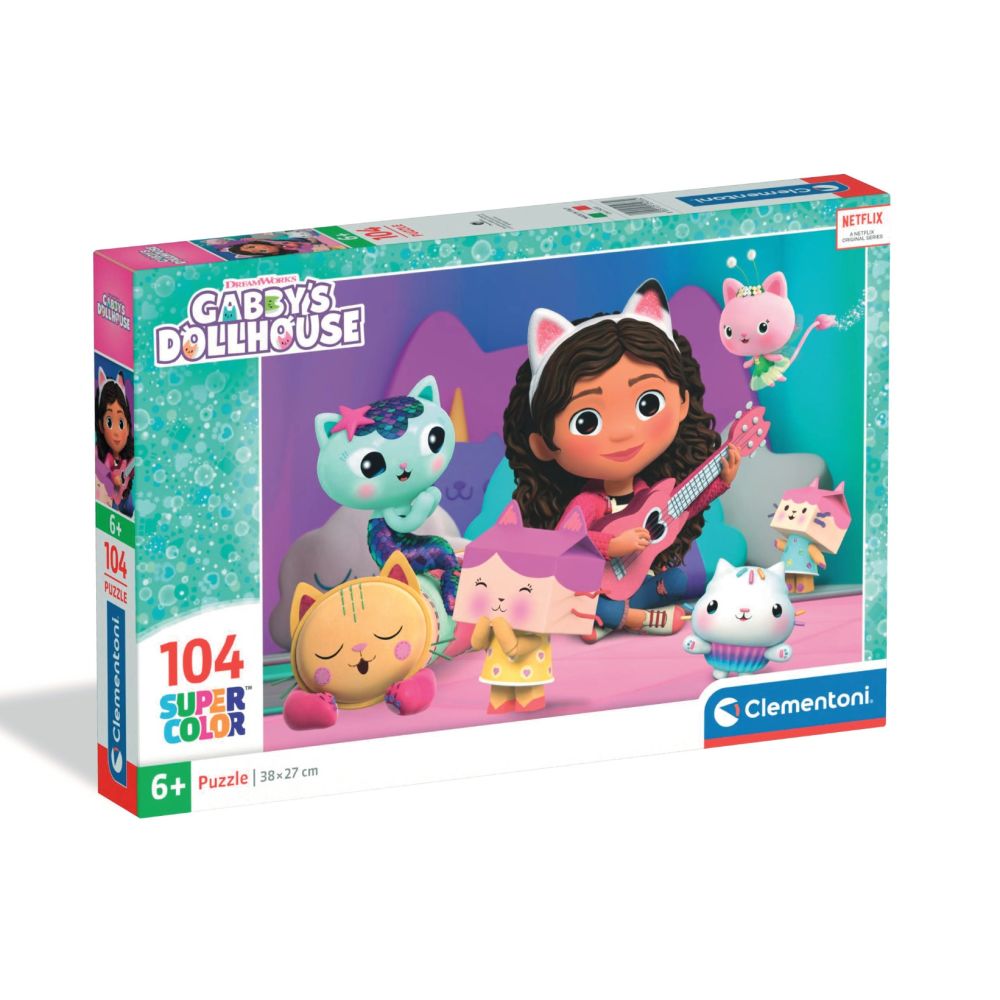 Puzzle Clementoni, Gabby's Dollhouse, 104 piese