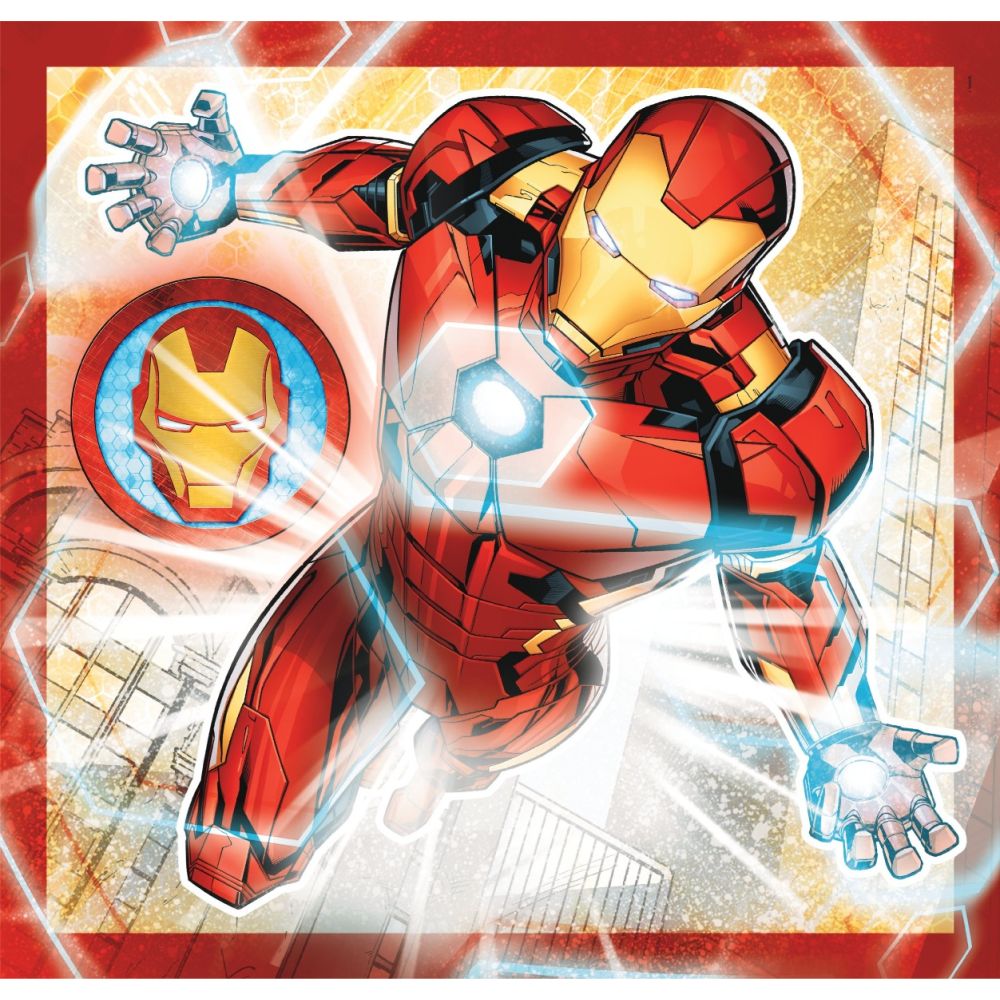 Puzzle Clementoni, Marvel Avengers, 3 x 48 piese