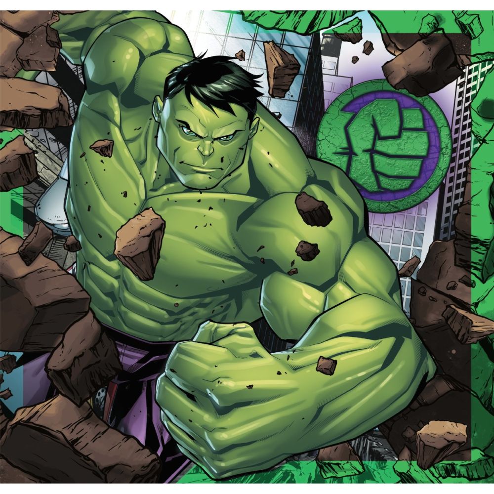 Puzzle Clementoni, Marvel Avengers, 3 x 48 piese
