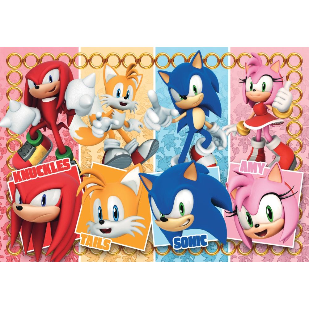 Puzzle Clementoni Maxi, Sonic the Hedgehog, 60 piese
