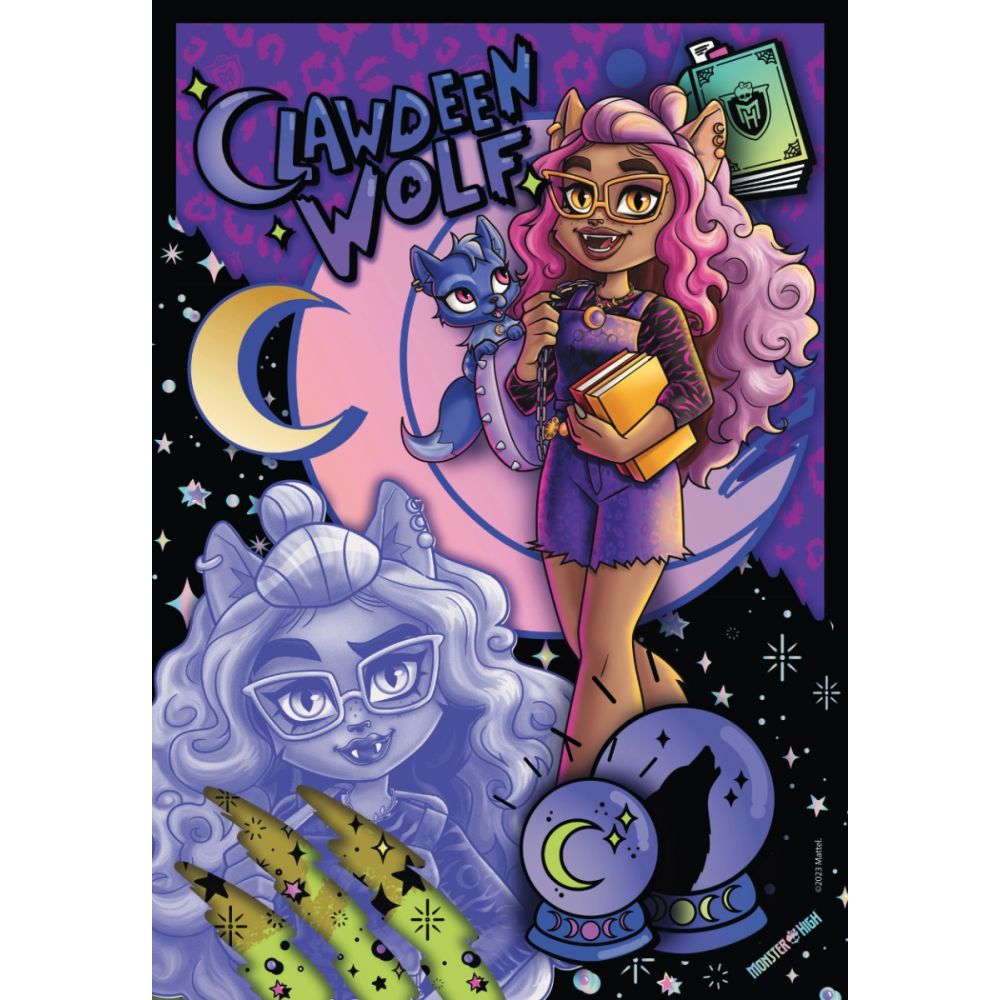 Puzzle Clementoni, Monster High, Clawdeen Wolf, 150 piese