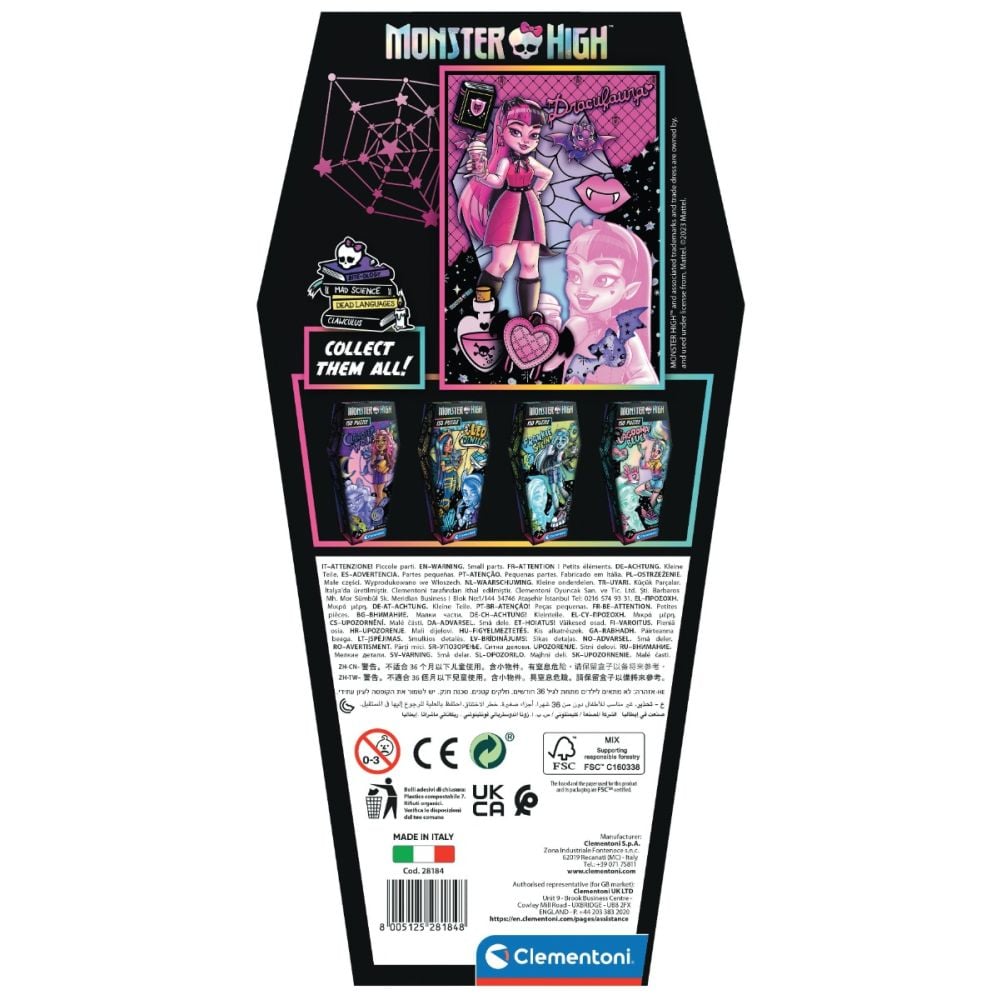 Puzzle Clementoni, Monster High, Draculawna, 150 piese