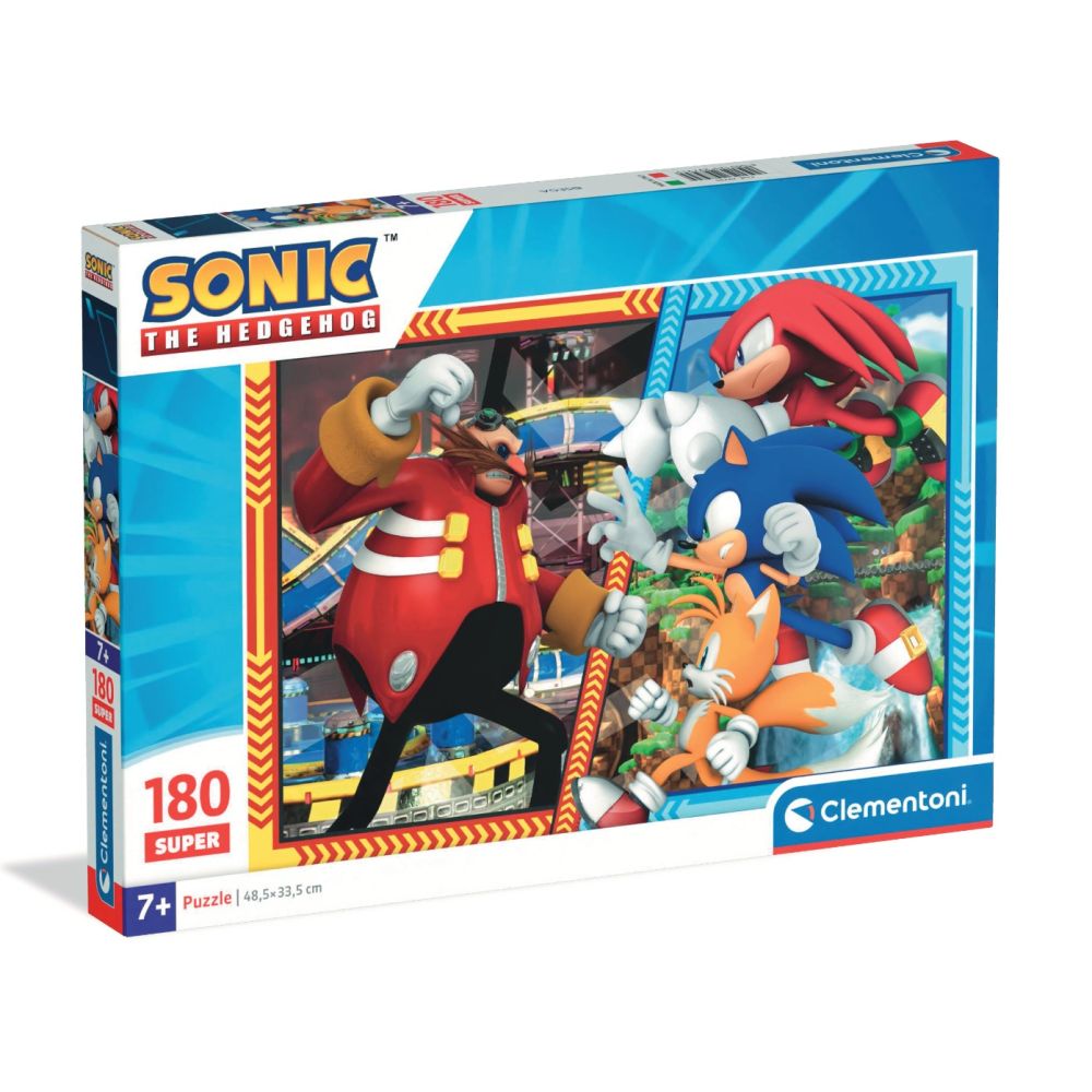 Puzzle Clementoni, Sonic the Hedgehog, 180 piese