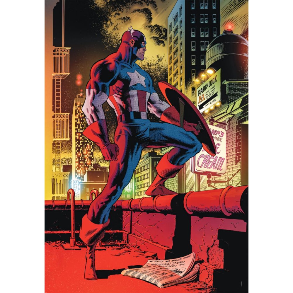 Puzzle Clementoni, Marvel Captain America, 1000 piese