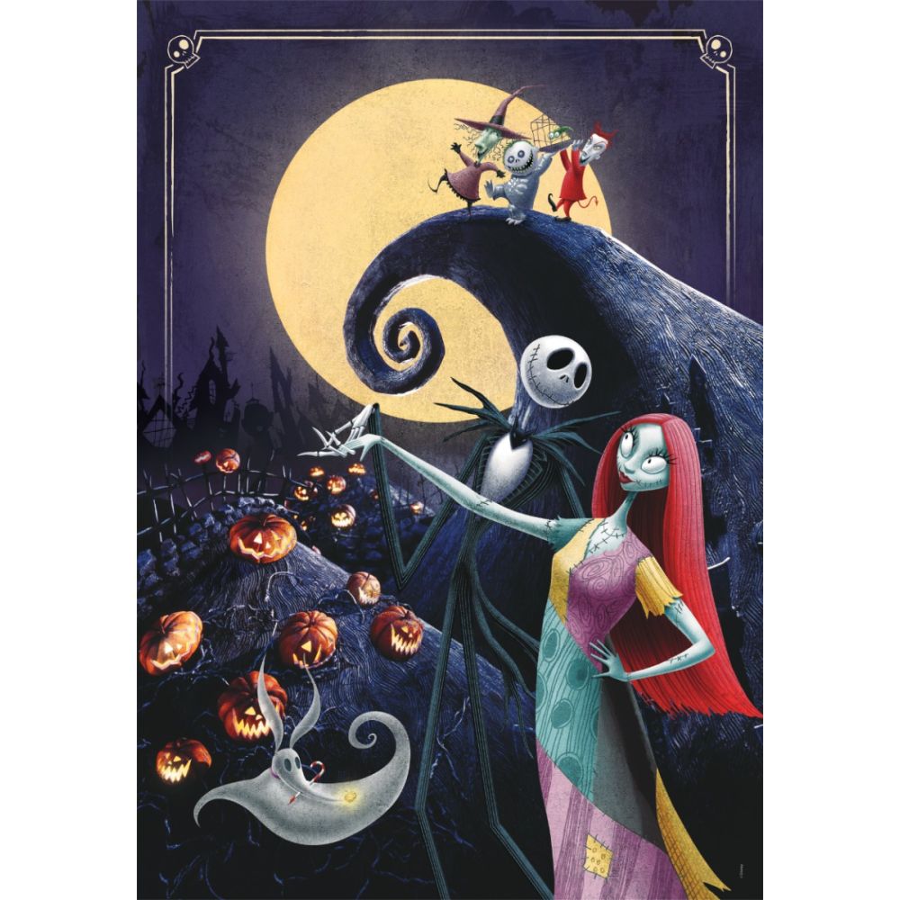 Puzzle Clementoni, The Nightmare Before Christmas, 1000 piese