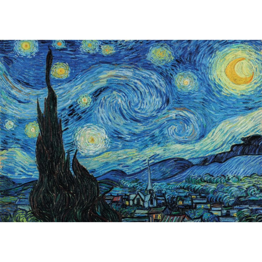 Puzzle Clementoni, Noapte instelata, 1000 piese