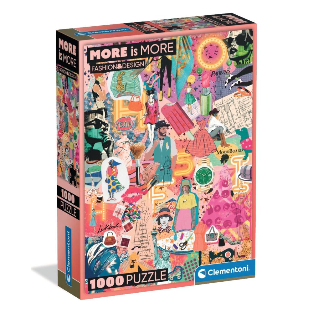 Puzzle Clementoni, Design si fashion, 1000 piese