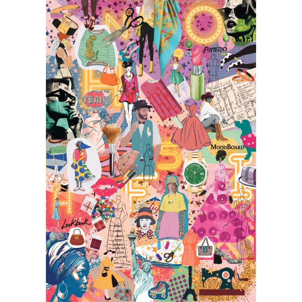 Puzzle Clementoni, Design si fashion, 1000 piese