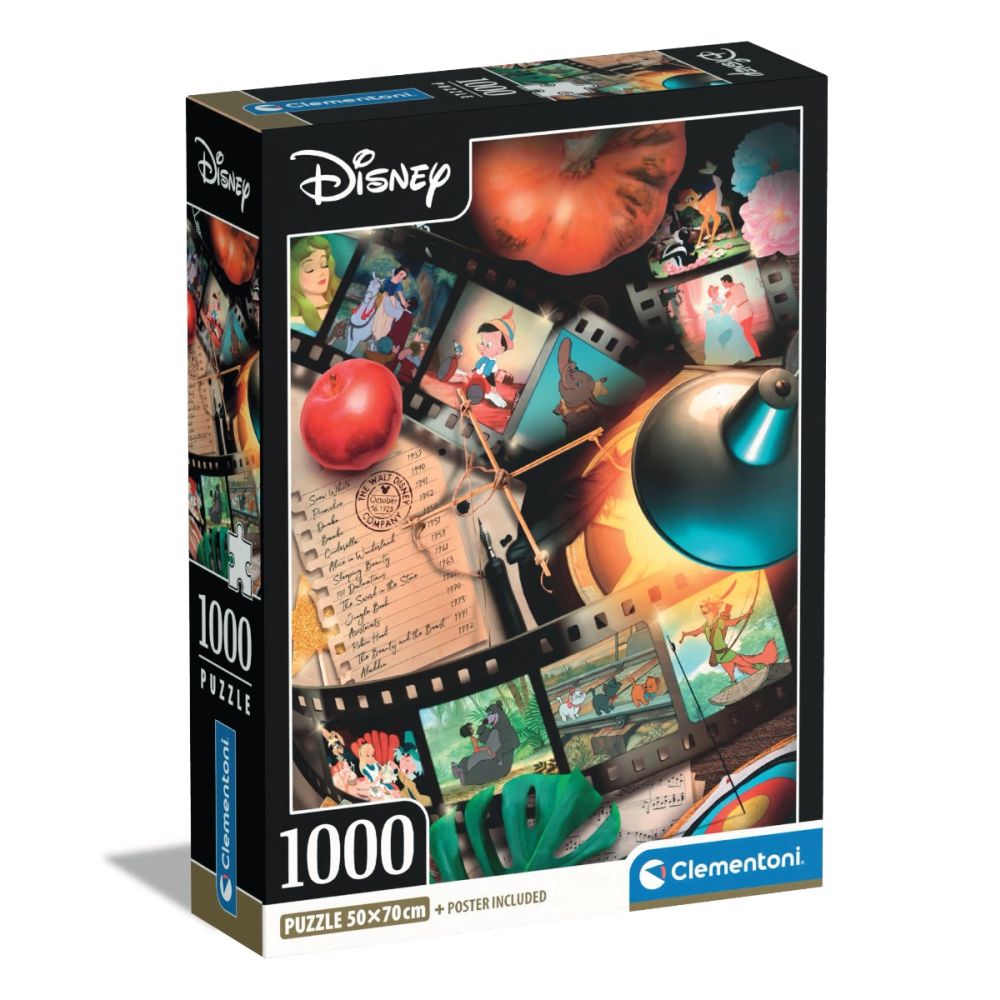 Puzzle Clementoni, Disney Classics, 1000 piese