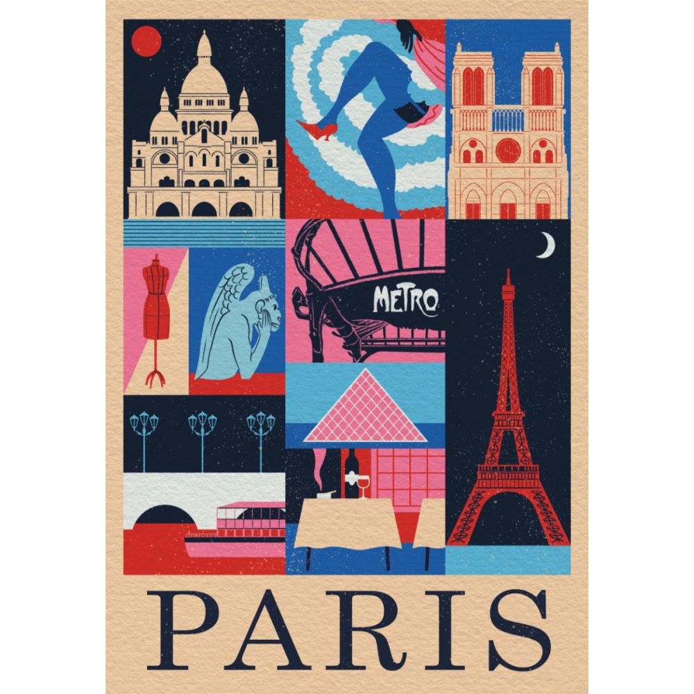 Puzzle Clementoni, Style in the city, Paris, 1000 piese