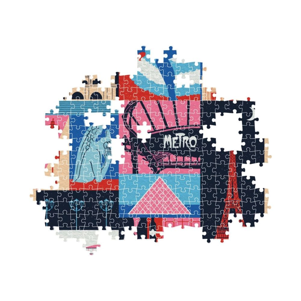 Puzzle Clementoni, Style in the city, Paris, 1000 piese