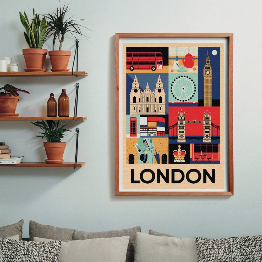 Puzzle Clementoni, Style in the city, London, 1000 piese