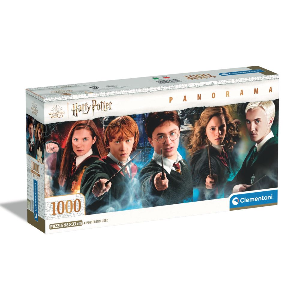 Puzzle Clementoni panoramic, Harry Potter, 1000 piese