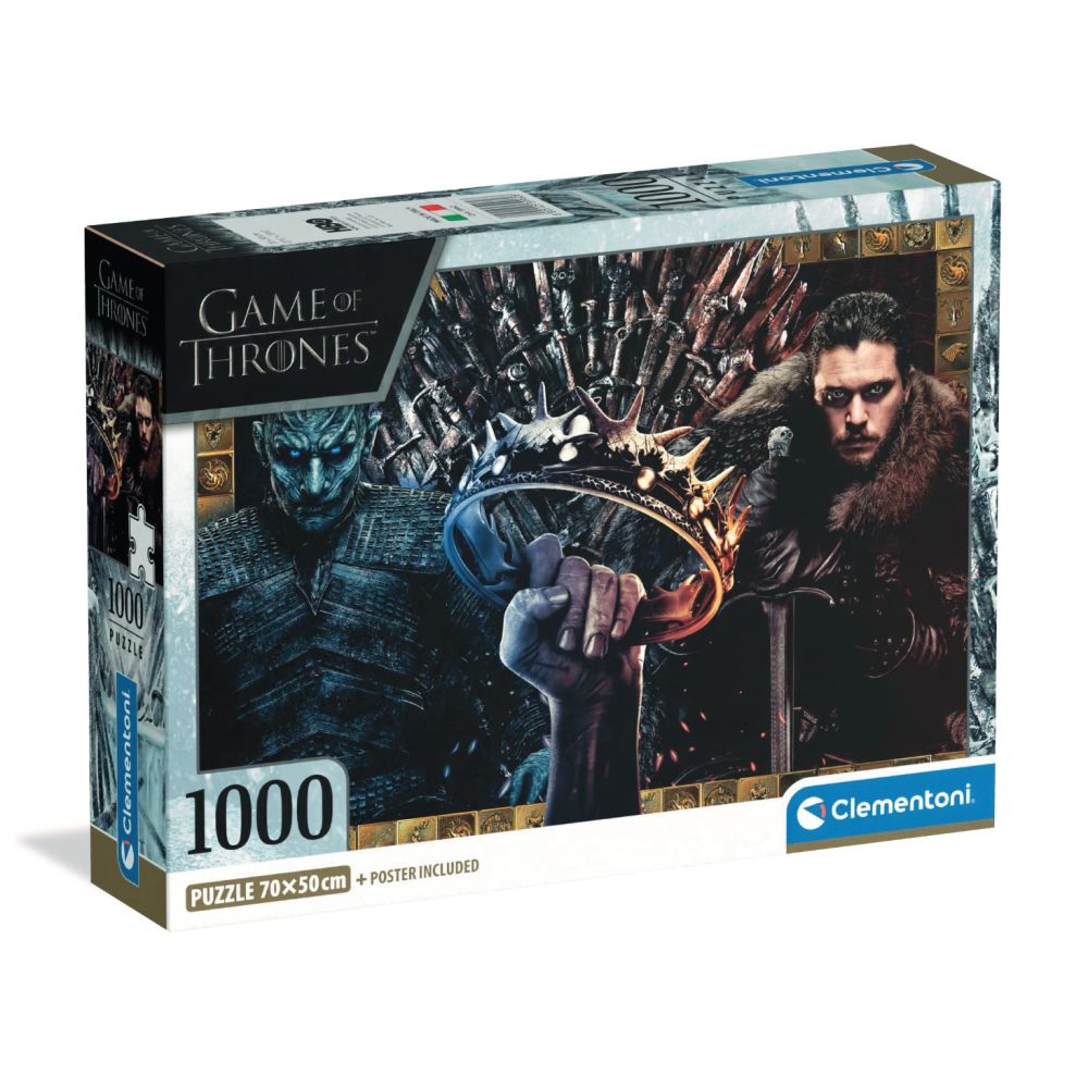 Puzzle Clementoni, Game of Thrones, 1000 piese 2025
