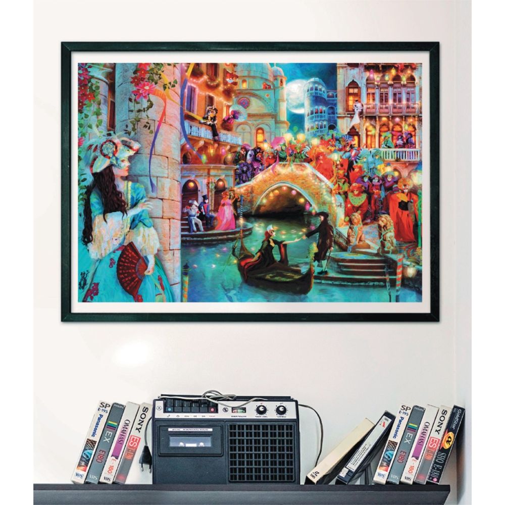 Puzzle Clementoni, Carnival in Venetia, 1000 piese