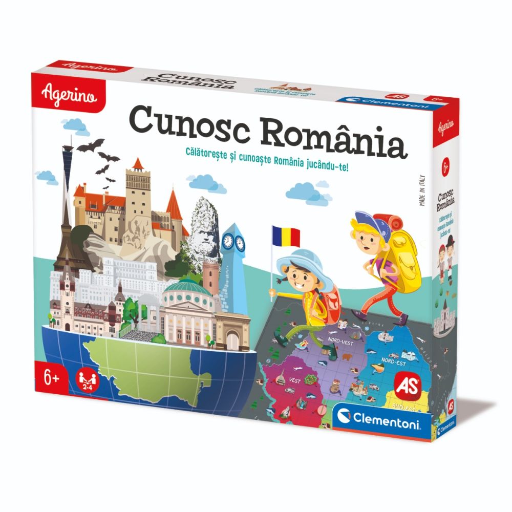 Joc educativ, Agerino, Cunosc Romania