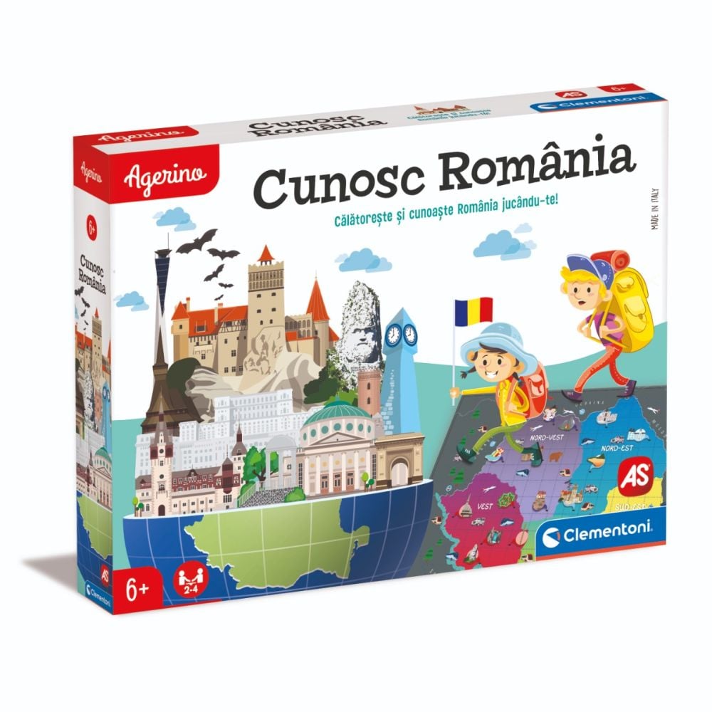 Joc educativ, Agerino, Cunosc Romania