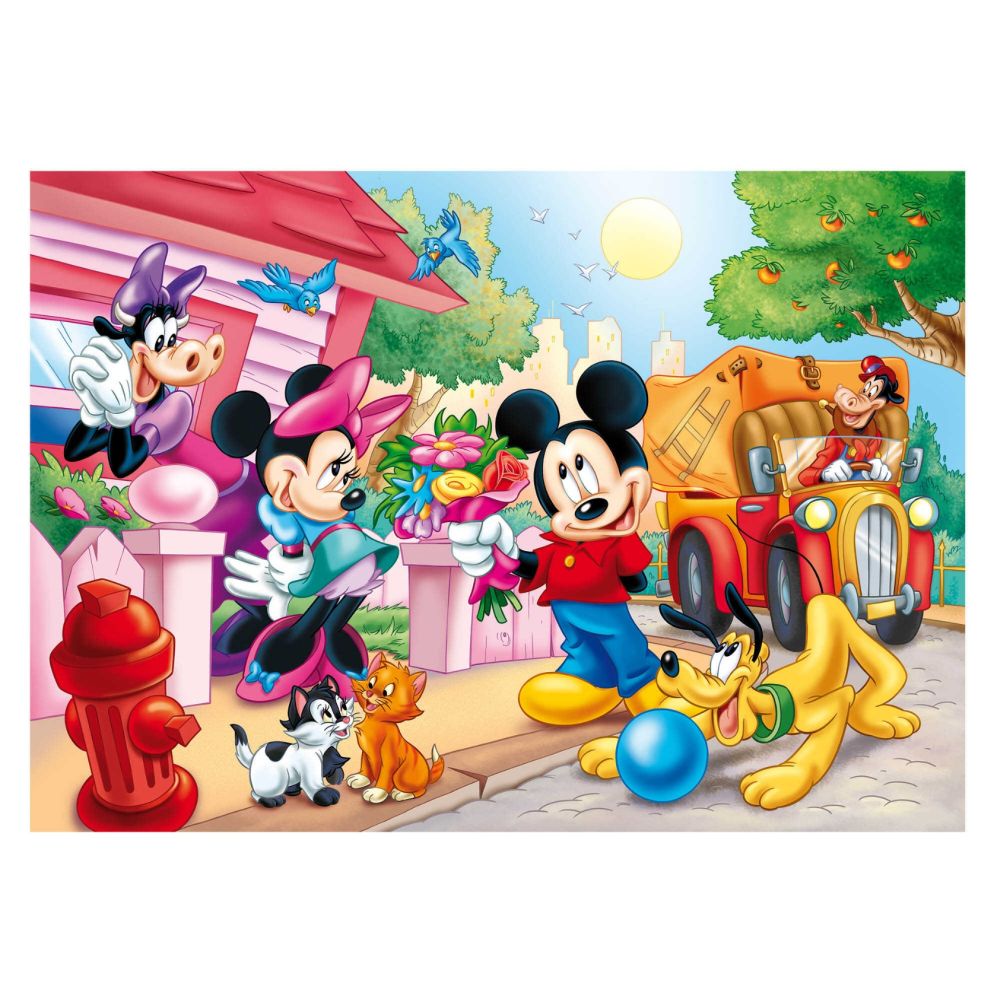 Puzzle de podea, Lisciani, Disney Mickey Mouse, Maxi, 150 piese