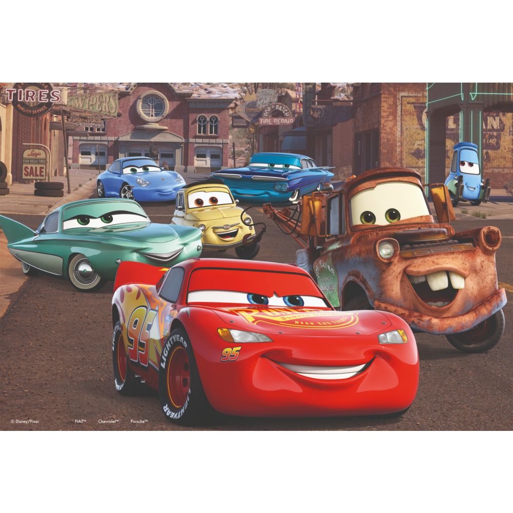 Puzzle 2 in 1 Lisciani Disney Cars, Plus, 24 piese