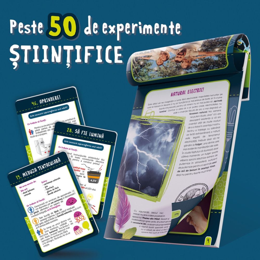 Set de stiinta Lisciani, Electricitatea
