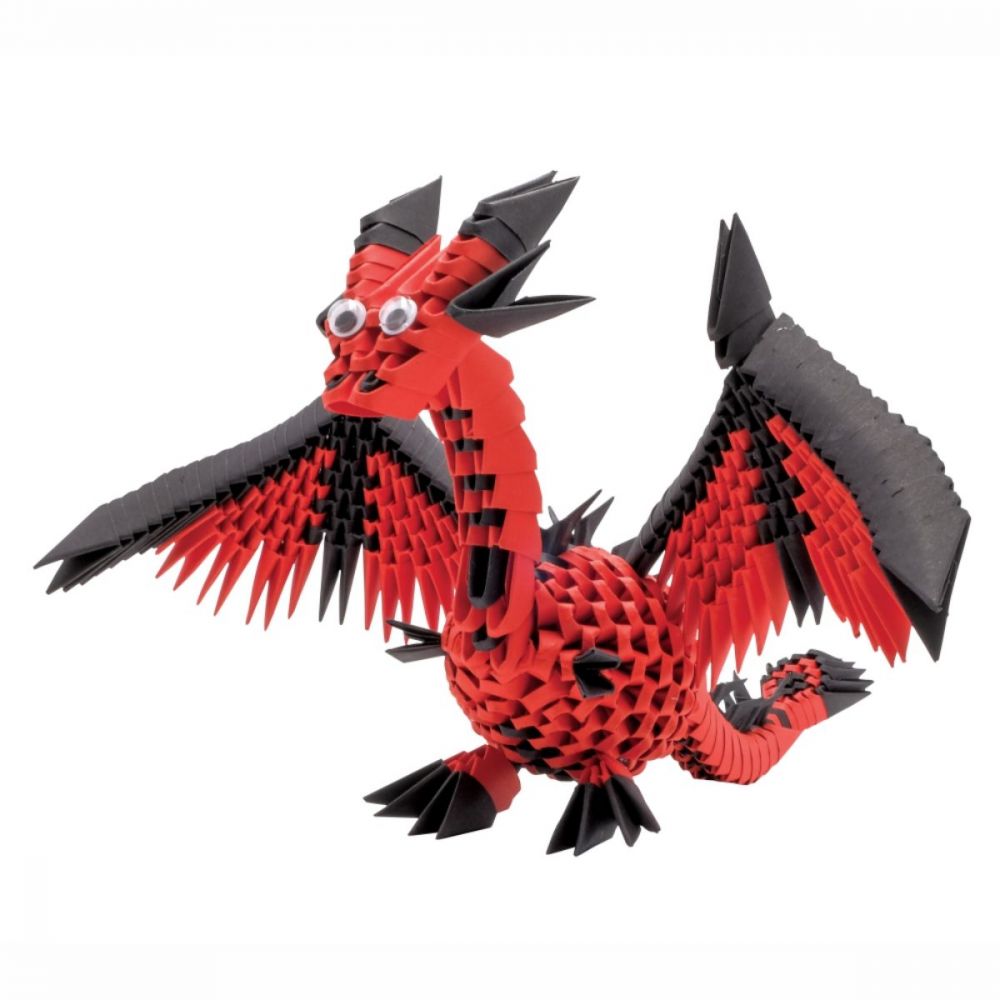 Joc 3D, Dragon Origami, Creagami, 481 Piese