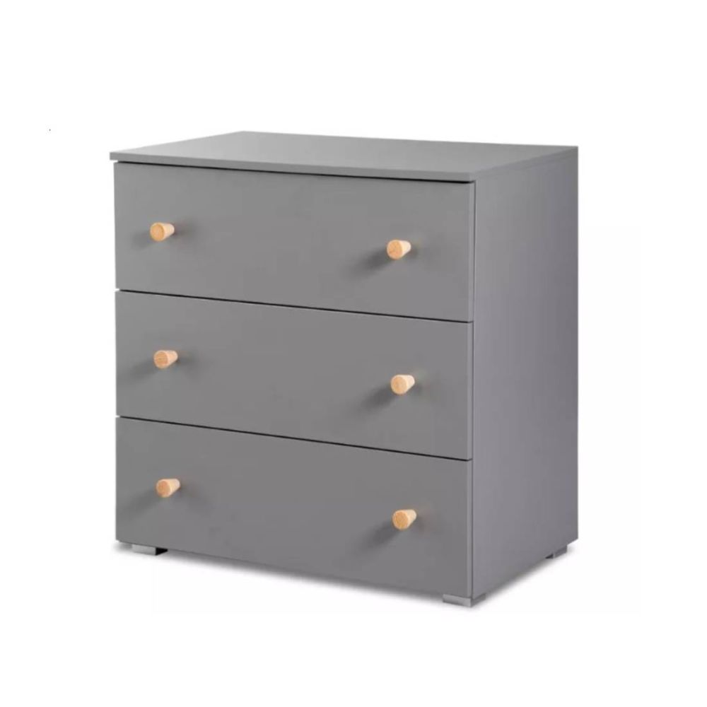 Mobilier Camera copii si Bebelusi Klups Paula Grafit, Natur