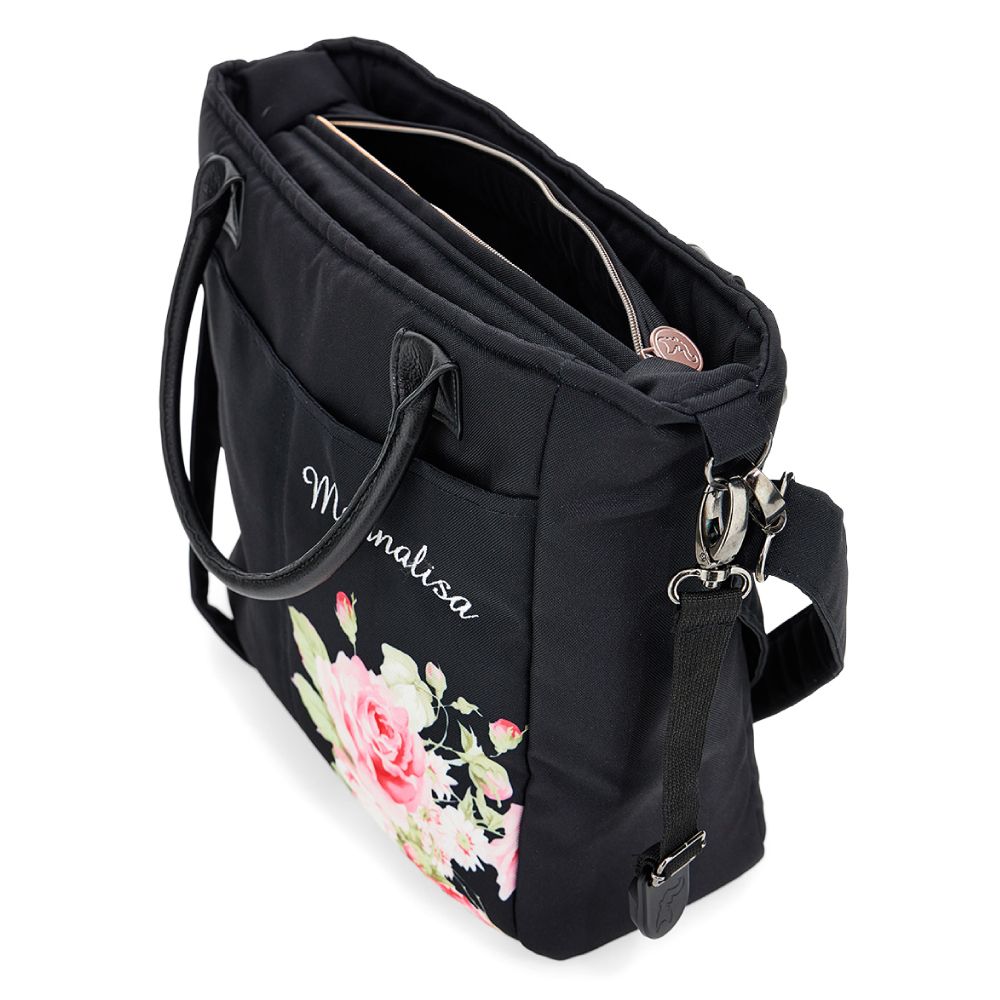 Geanta de infasat, Leclerc, Colectia Monnalisa, Black