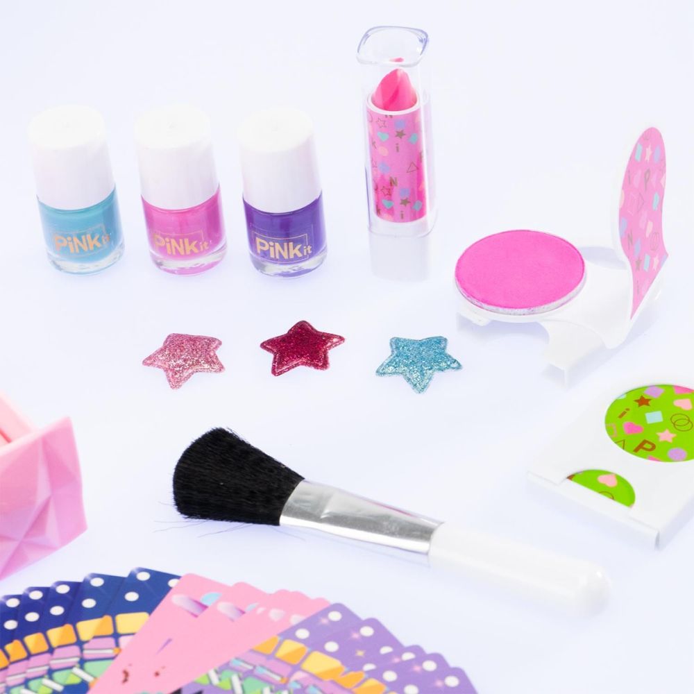 Studio de machiaj interactiv cu oglinda vorbitoare, Nice, Pink It Smart Vanity