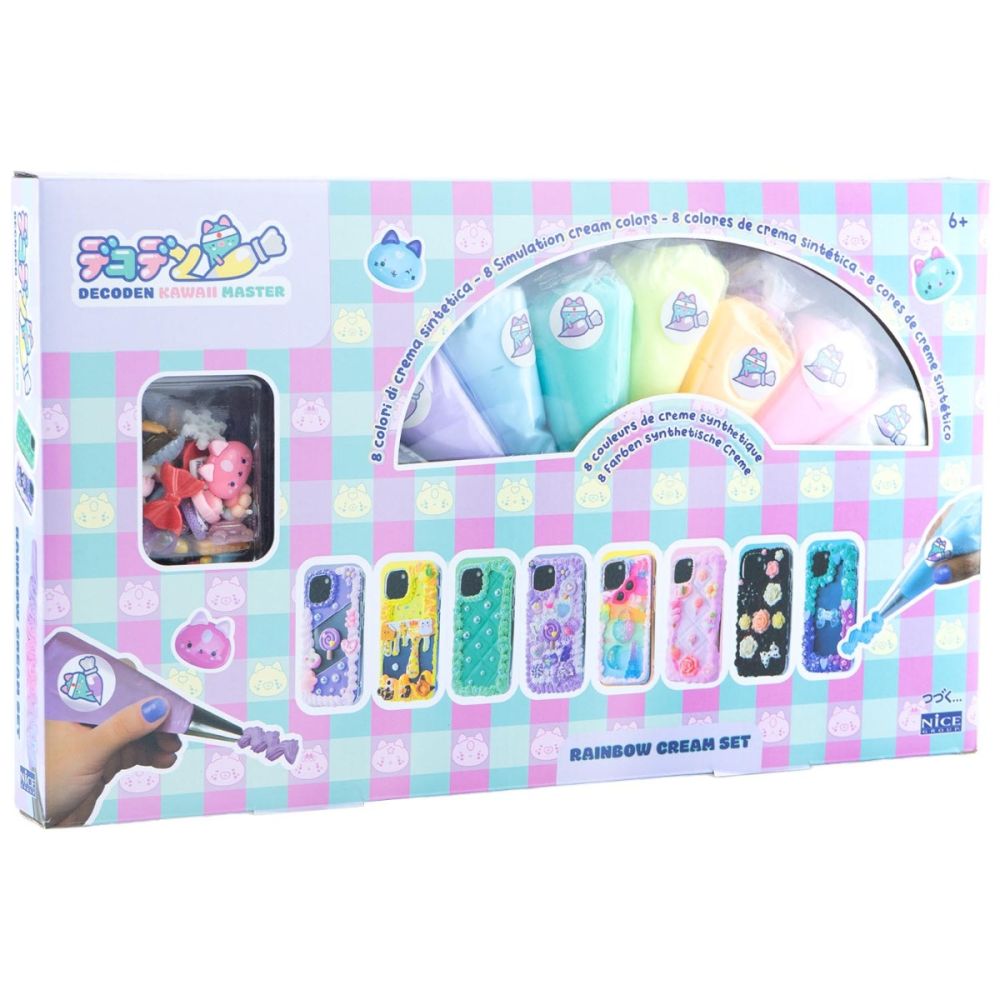 Kit creativ decoden, Nice, Pasta colorata si accesorii pentru