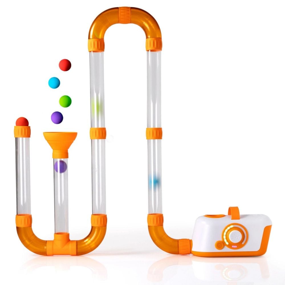 Set tuburi de aer interconectabile, Fat Brain Toys, Air Toobz