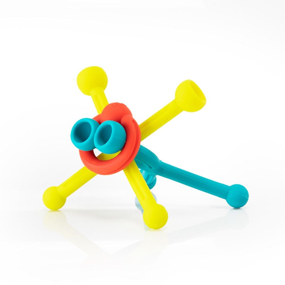 Kit de constructie din silicon flexibil, Fat Brain Toys, Plip Kit, 46 piese