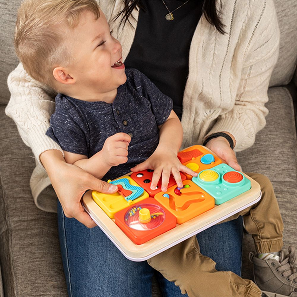 Tabla de activitati senzoriale, Fat Brain Toys, Play Tab Essential