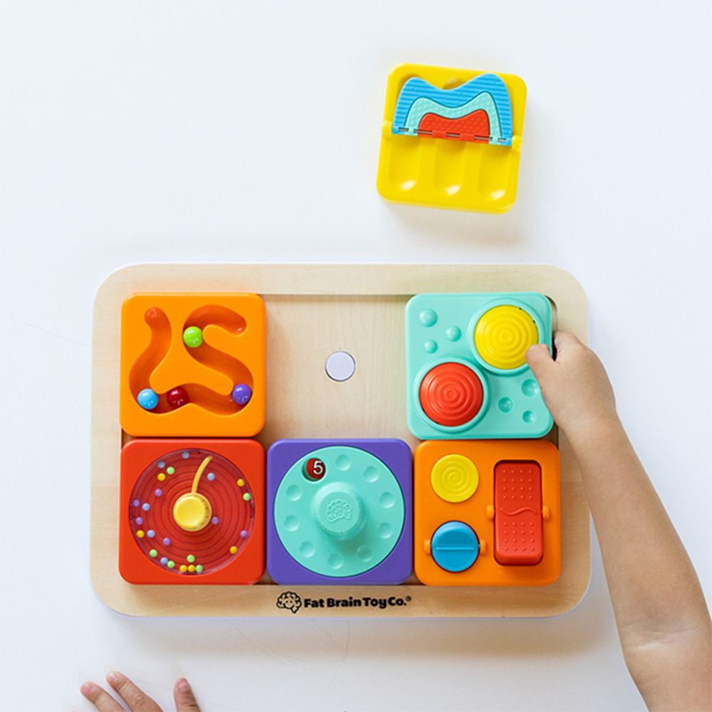 Tabla de activitati senzoriale, Fat Brain Toys, Play Tab Essential
