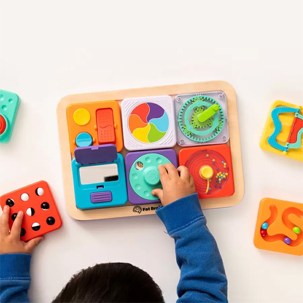 Tabla de activitati senzoriale, Fat Brain Toys, Play Tab Essential