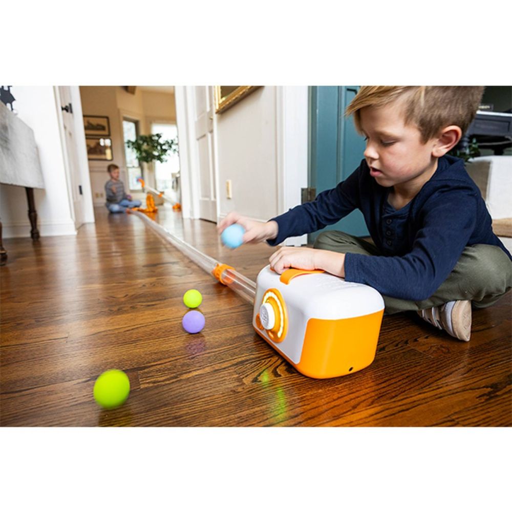 Kit de extindere traseu Air Toobz, Fat Brain Toys, Tub flexibil, 30 m