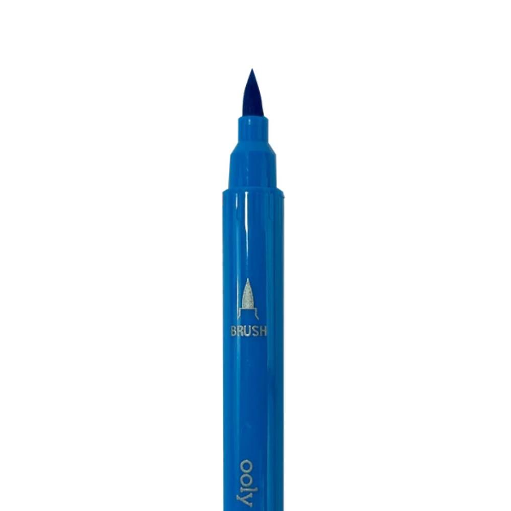 Carioci 2 in 1 cu pensula si varf fin, Nice, Color Luxe, 20 culori
