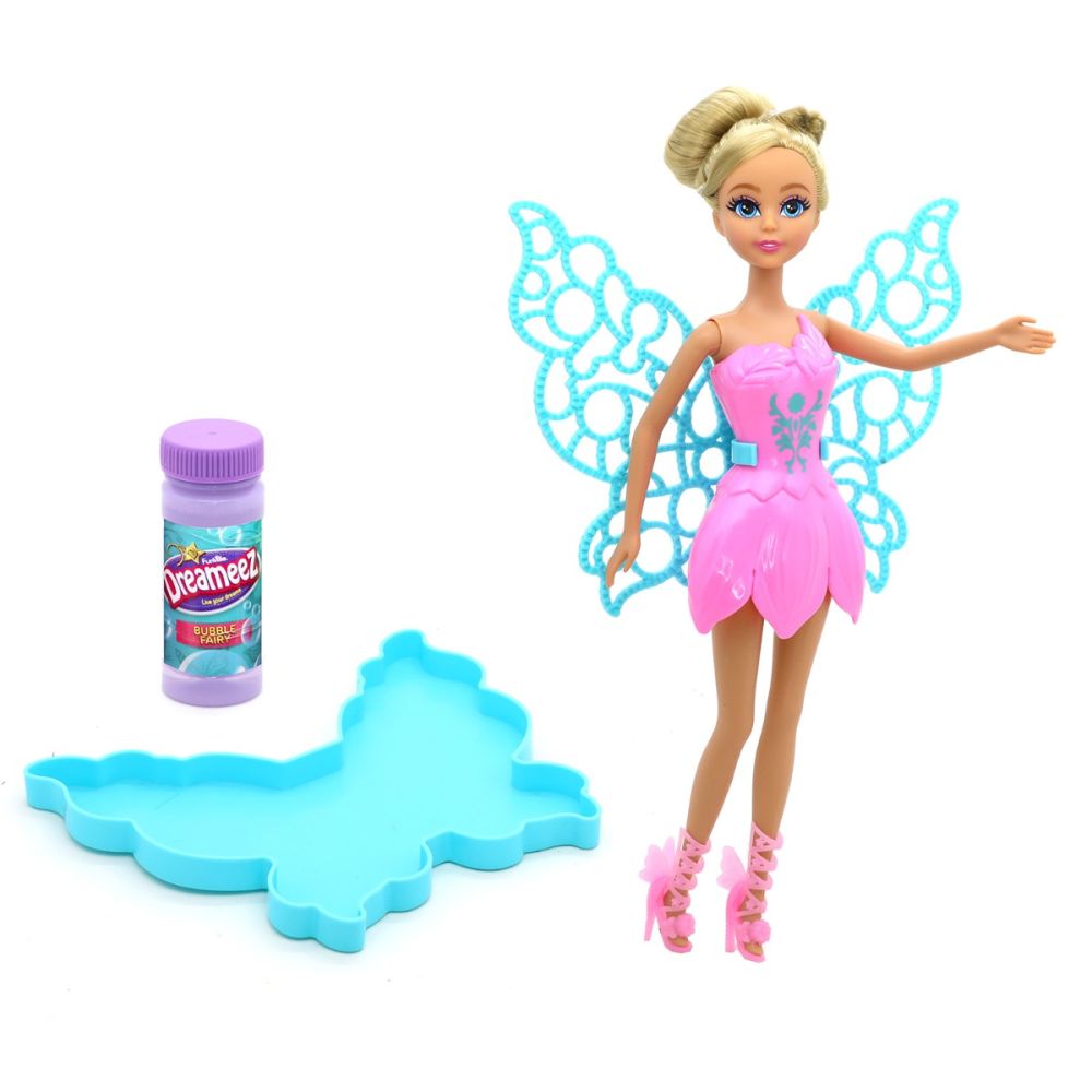 Papusa zana cu aripi blue, Dreameez, Bubble Fairy