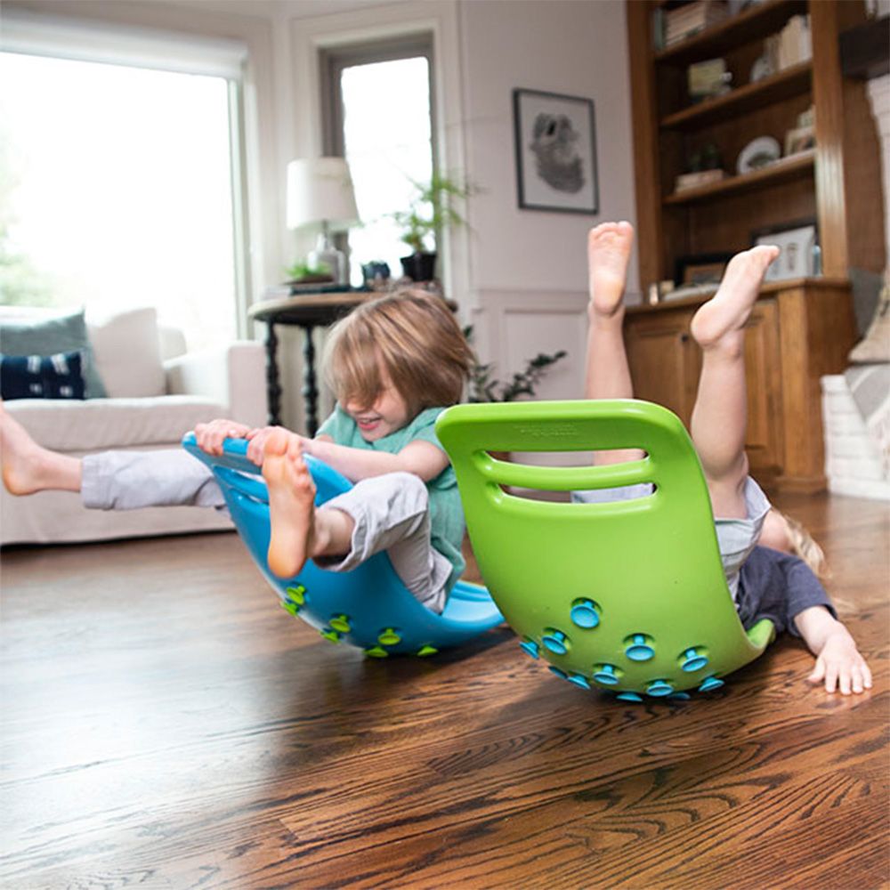 Jucarie de echilibru, Fat Brain Toys, Teeter Popper, Verde