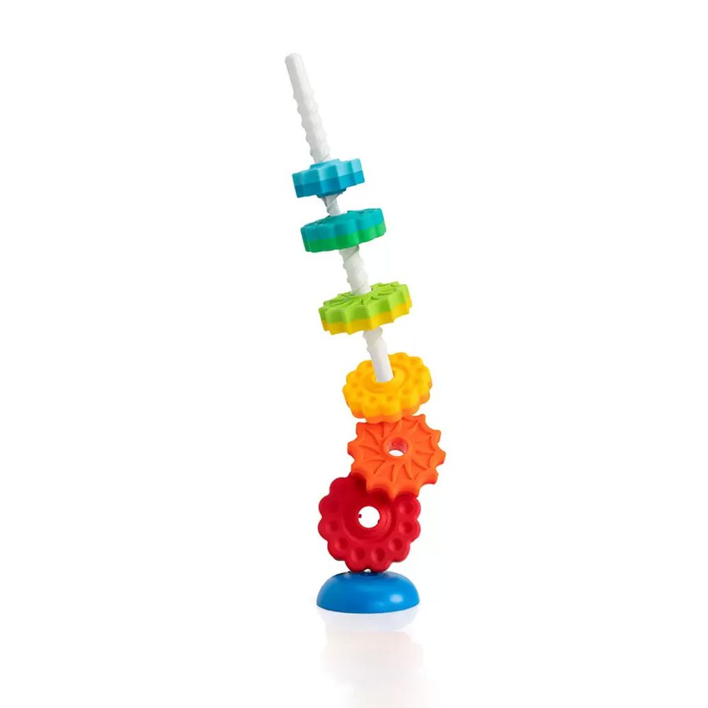 Turn de stivuire rotativ, Fat Brain Toys, Spinagain