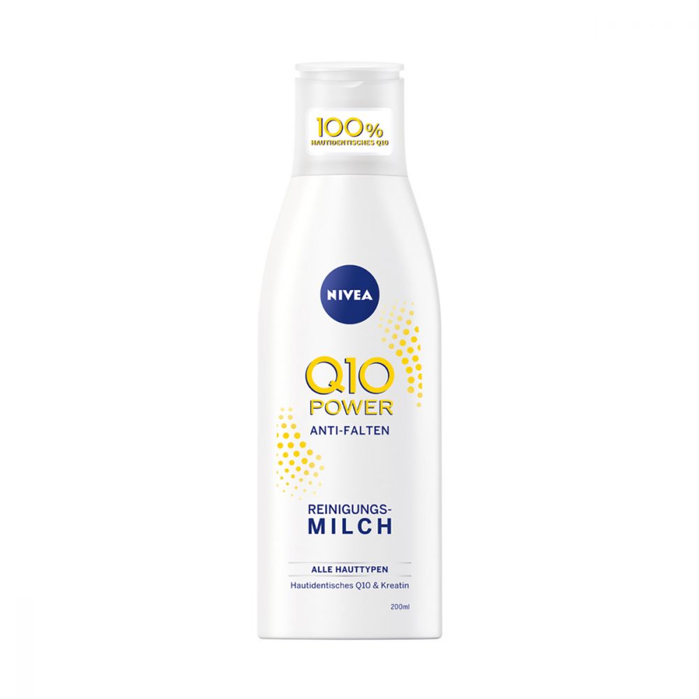 Lapte demachiant anti-rid Nivea Q10 Power, 200 ml