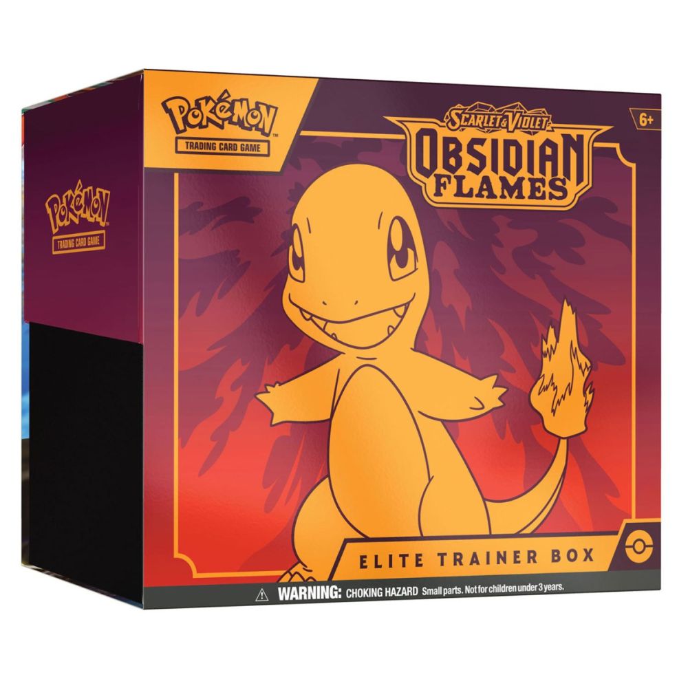 Cutie cu carti de joc, Pokemon, Scarlet & Violet Obsidian Flames SV03 
