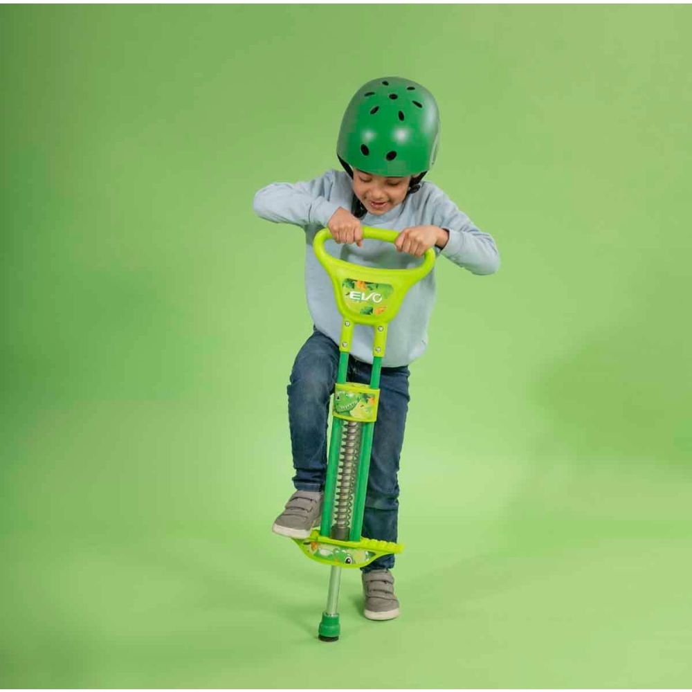 Pogo Stick cu lumini, Evo, Dinozaur